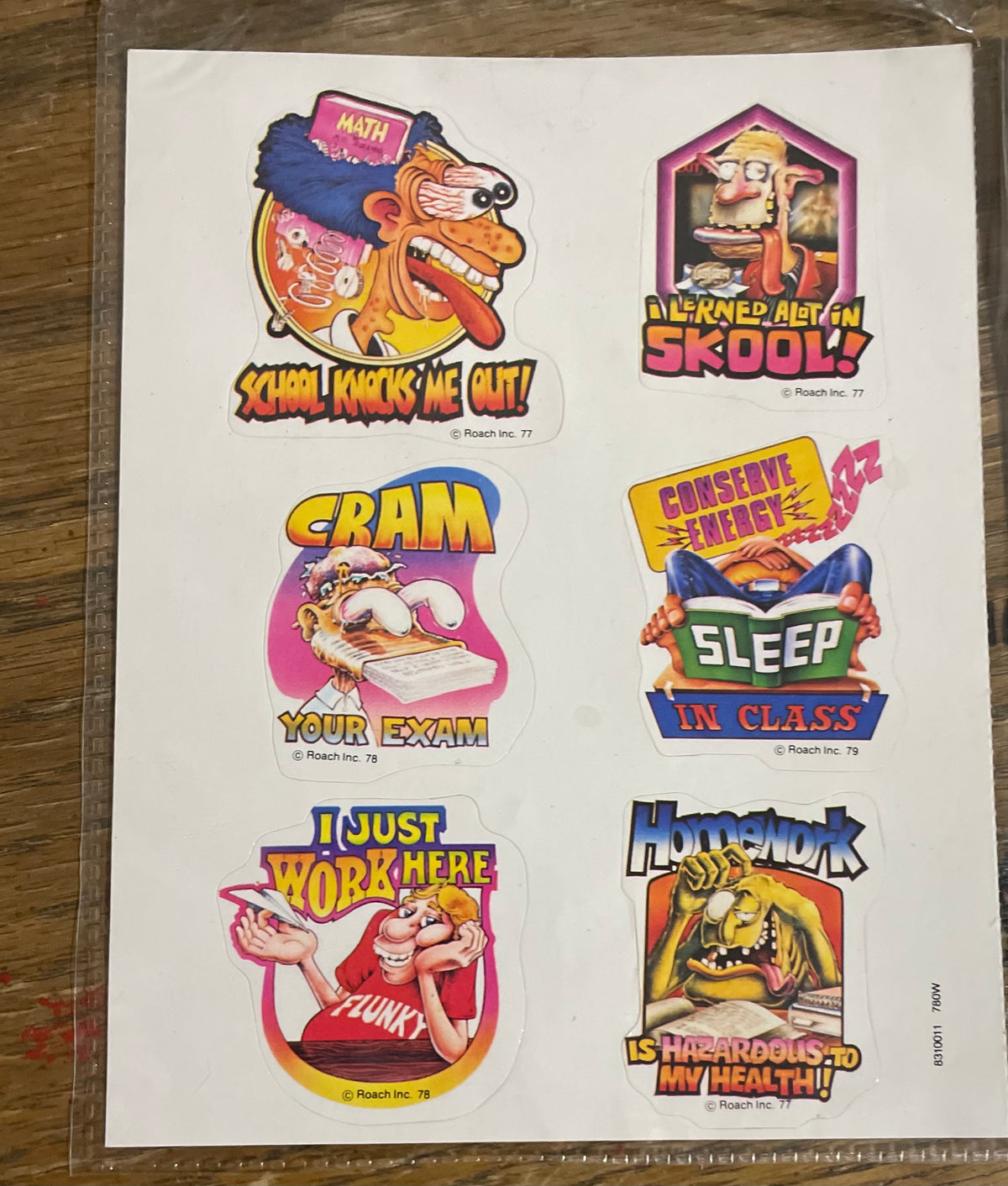 Mini Treasure Chest: Schrol's and Dennison's Stickers