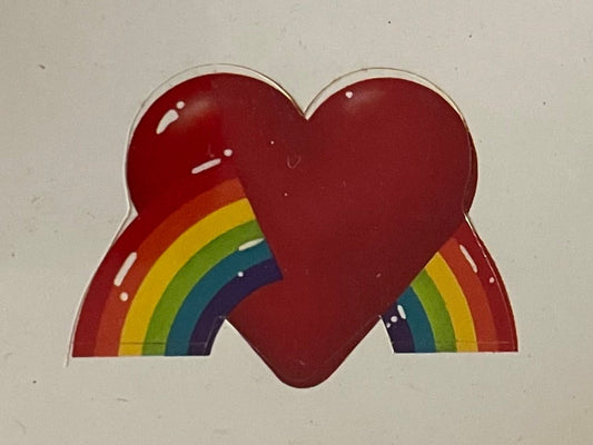 Freelance Inc. Vintage Rainbow and Heart