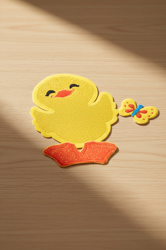 The Duck and Butterfly Stickers