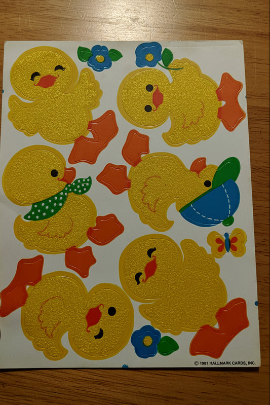 The Sandylion Fuzzy Stickers