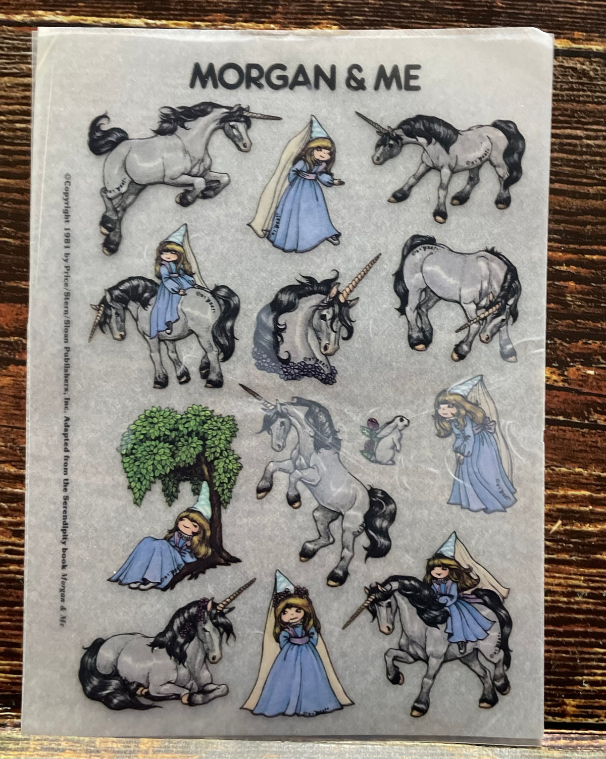 Legendary Mystical Creatures Stickers Treasure Chest