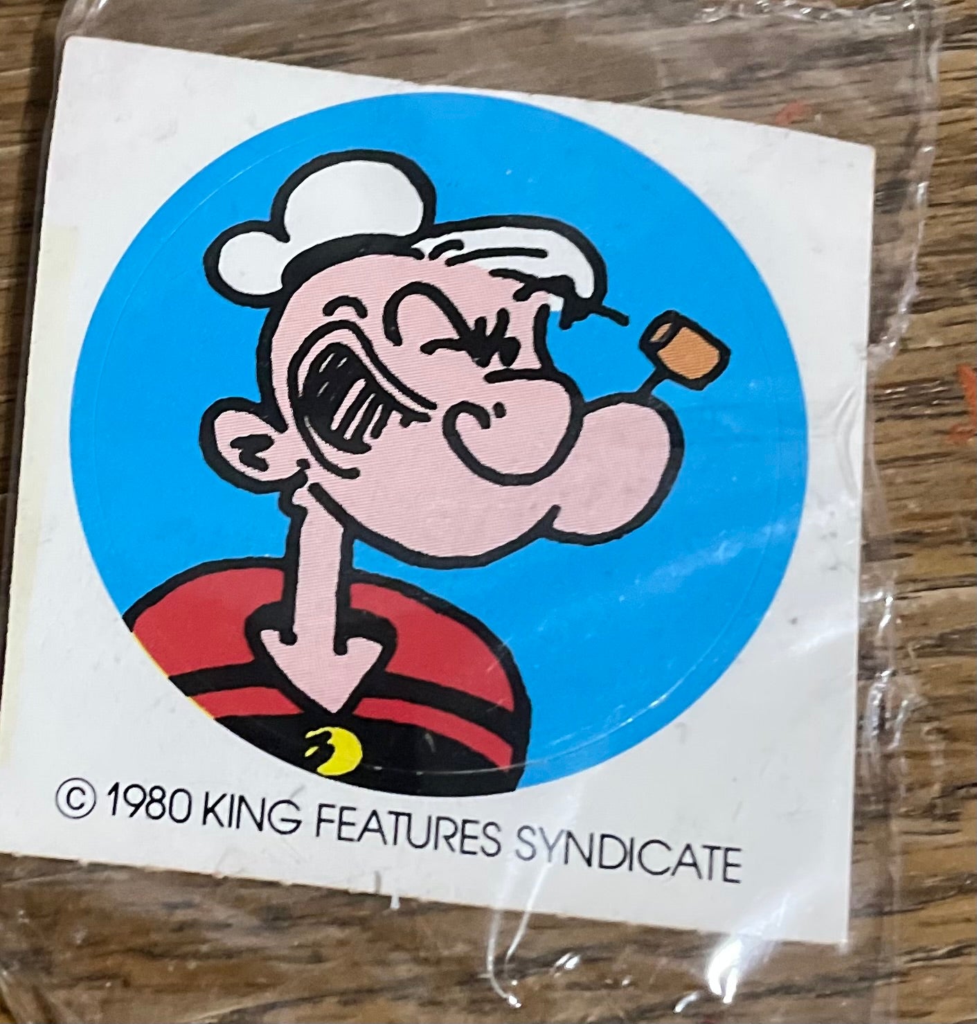 Classic Treasure Chest: Popeye and Crew Stickers