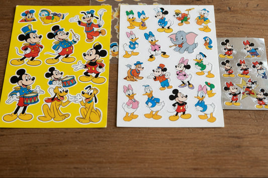 Captain's Treasure Chest: Mickey Mouse, Minnie, and the Duck Stickers