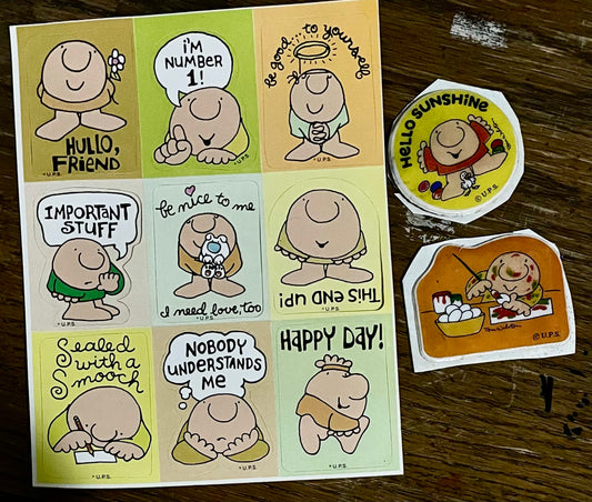 Mini Treasure Chest: Ziggy Puff Sticker