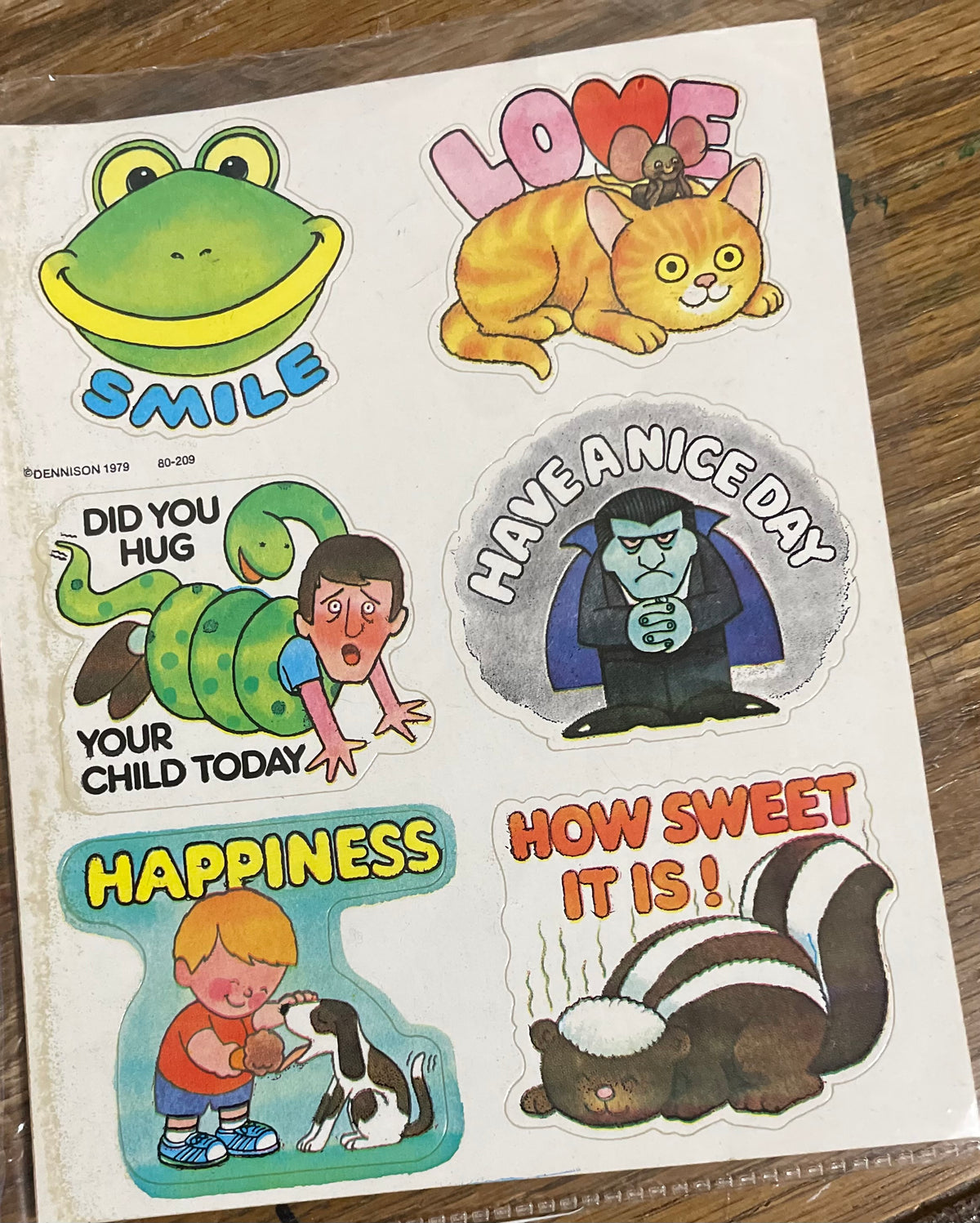 Mini Treasure Chest: Schrol's and Dennison's Stickers