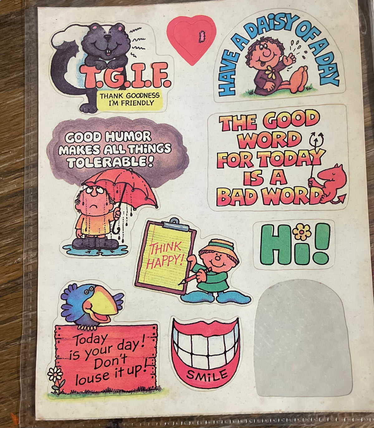 Mini Treasure Chest: Schrol's and Dennison's Stickers
