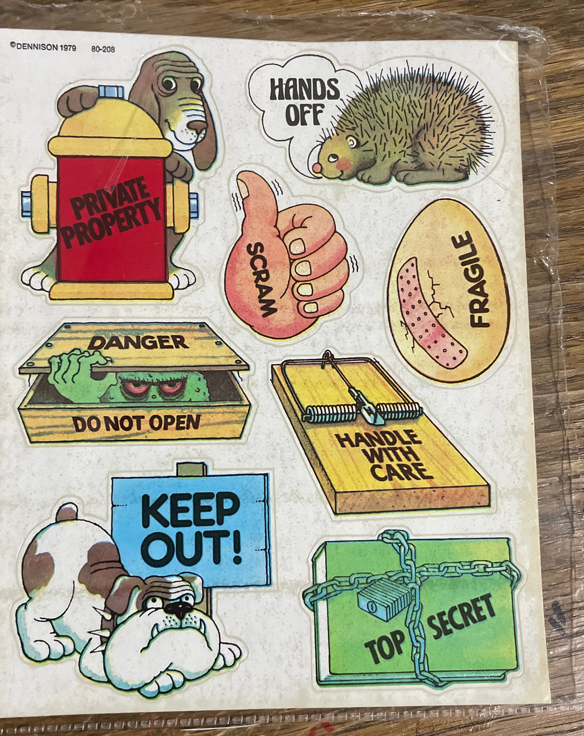 Mini Treasure Chest: Schrol's and Dennison's Stickers