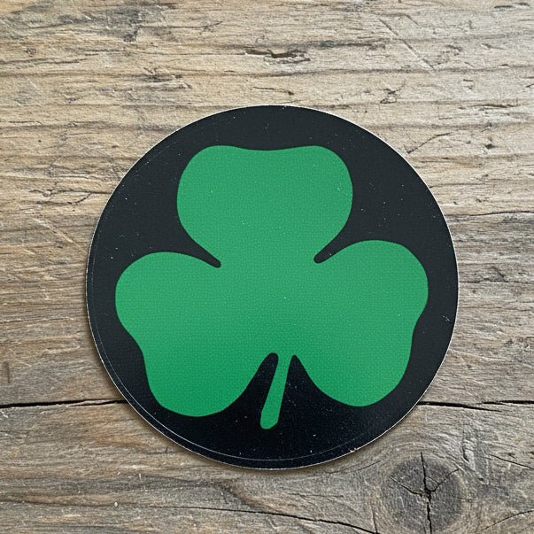 Vintage Four Leaf Clover Sticker