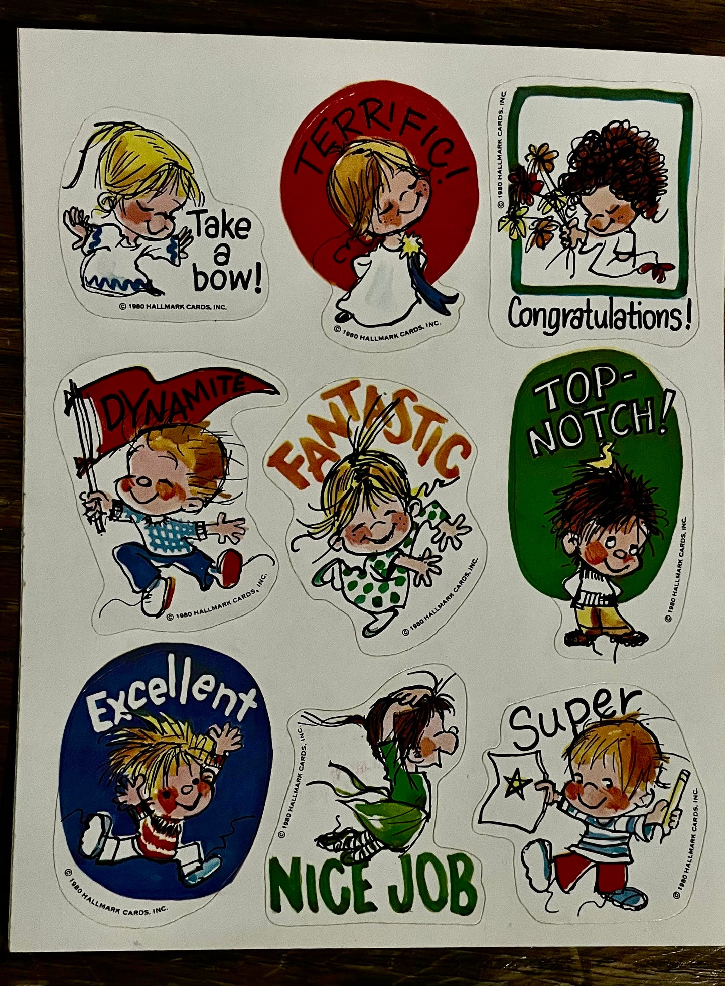 Classic "Girls Will Be Girls" Stickers Treasure Chest