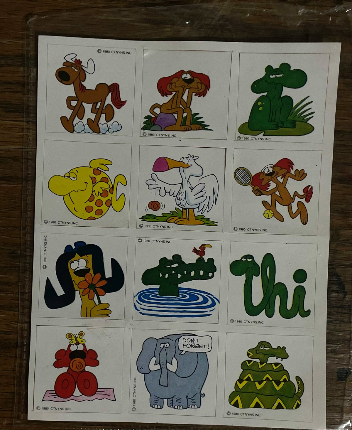 Classic Smiling Through the Fun Stickers Treasure Chest