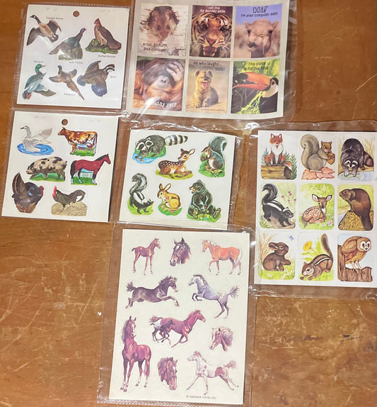 Classic Treasure Chest: Tamed to Wild Stickers