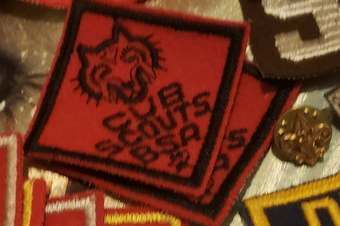 Vintage Cub Scout WOLF Award 1950-60's Patch