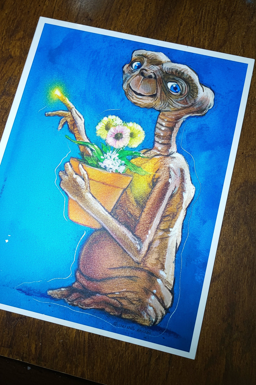 Mini Treasure Chest: E.T. Stickers