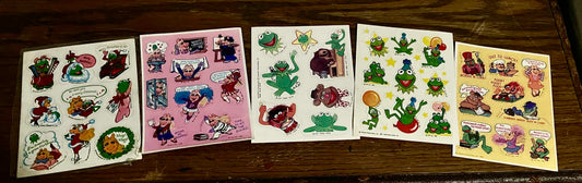 Legendary Hallmark Muppets Memories Stickers Treasure Chest