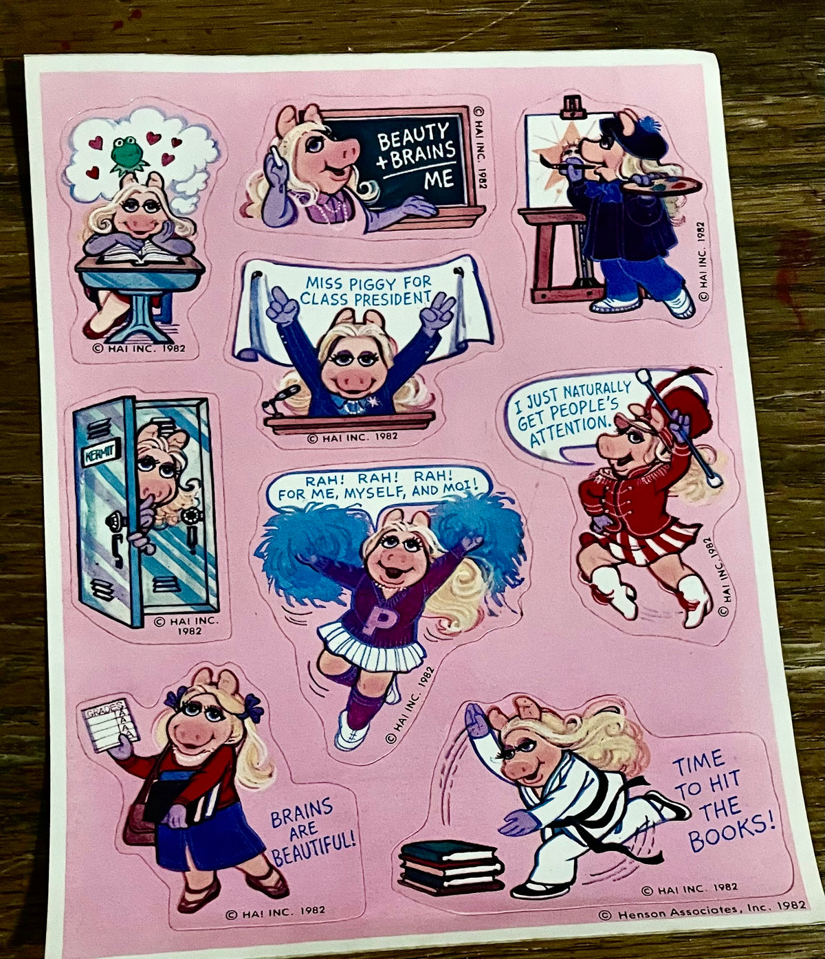 Legendary Hallmark Muppets Memories Stickers Treasure Chest