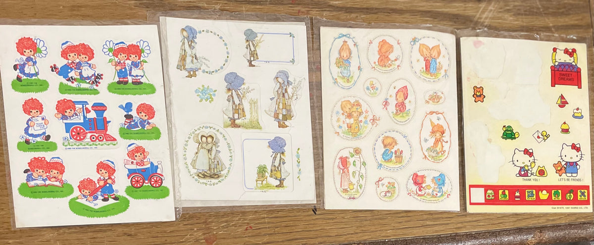 Legendary Famous Little Ladies Sticker Treasure Chest