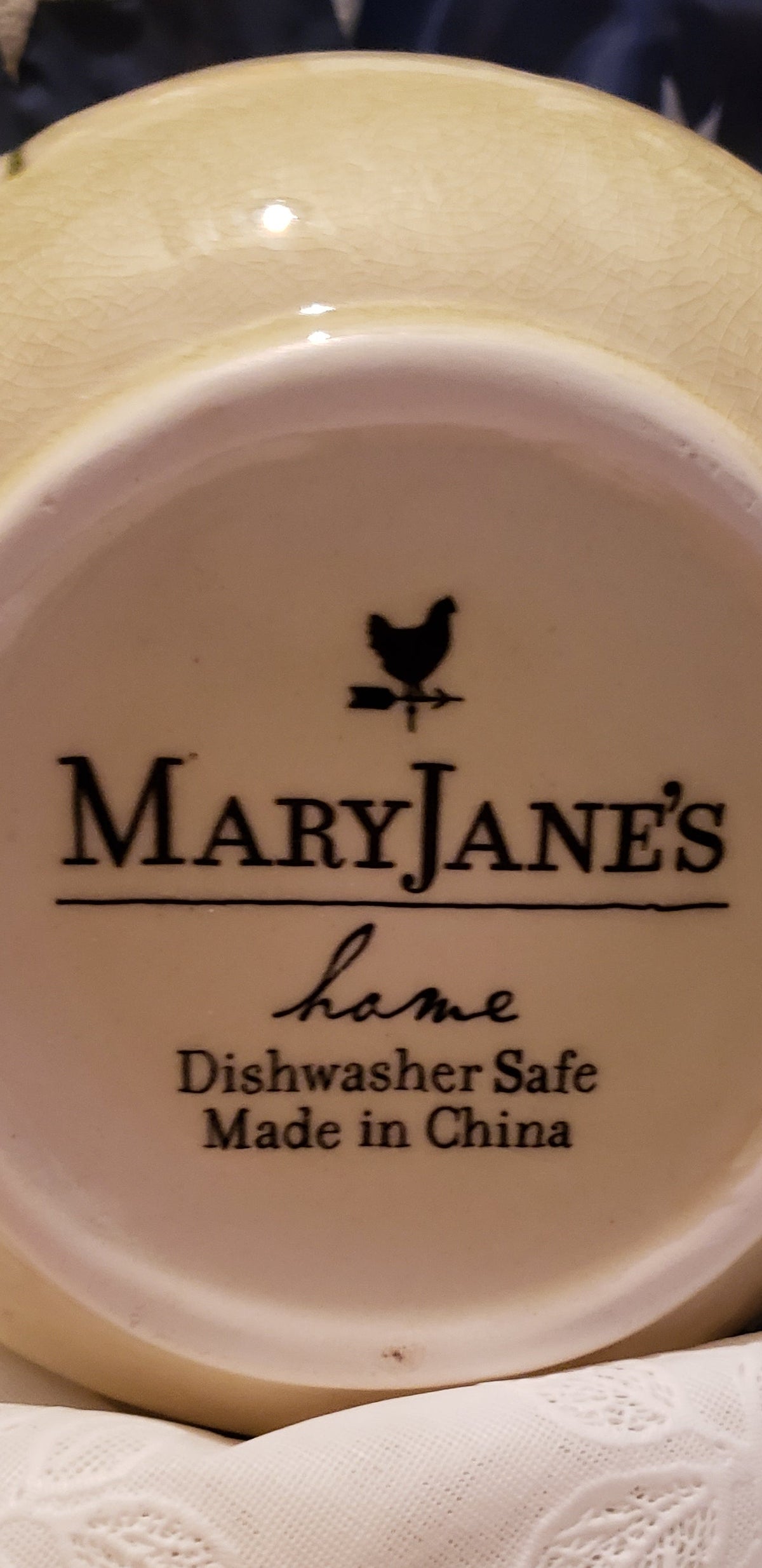 Herbal Teapot and Cups Set by Mary Jane