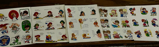 Classic "Girls Will Be Girls" Stickers Treasure Chest