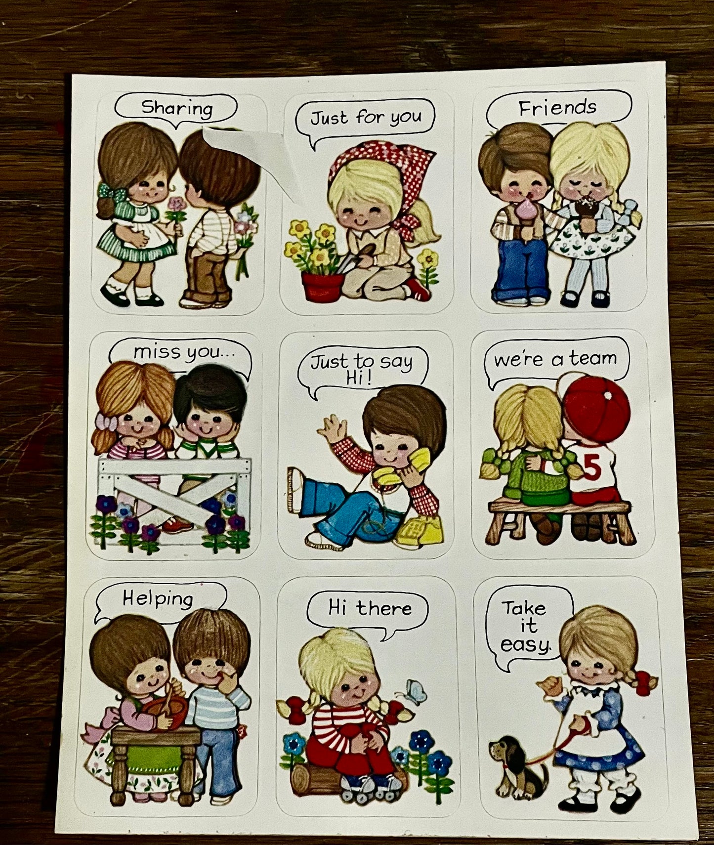 Classic "Girls Will Be Girls" Stickers Treasure Chest