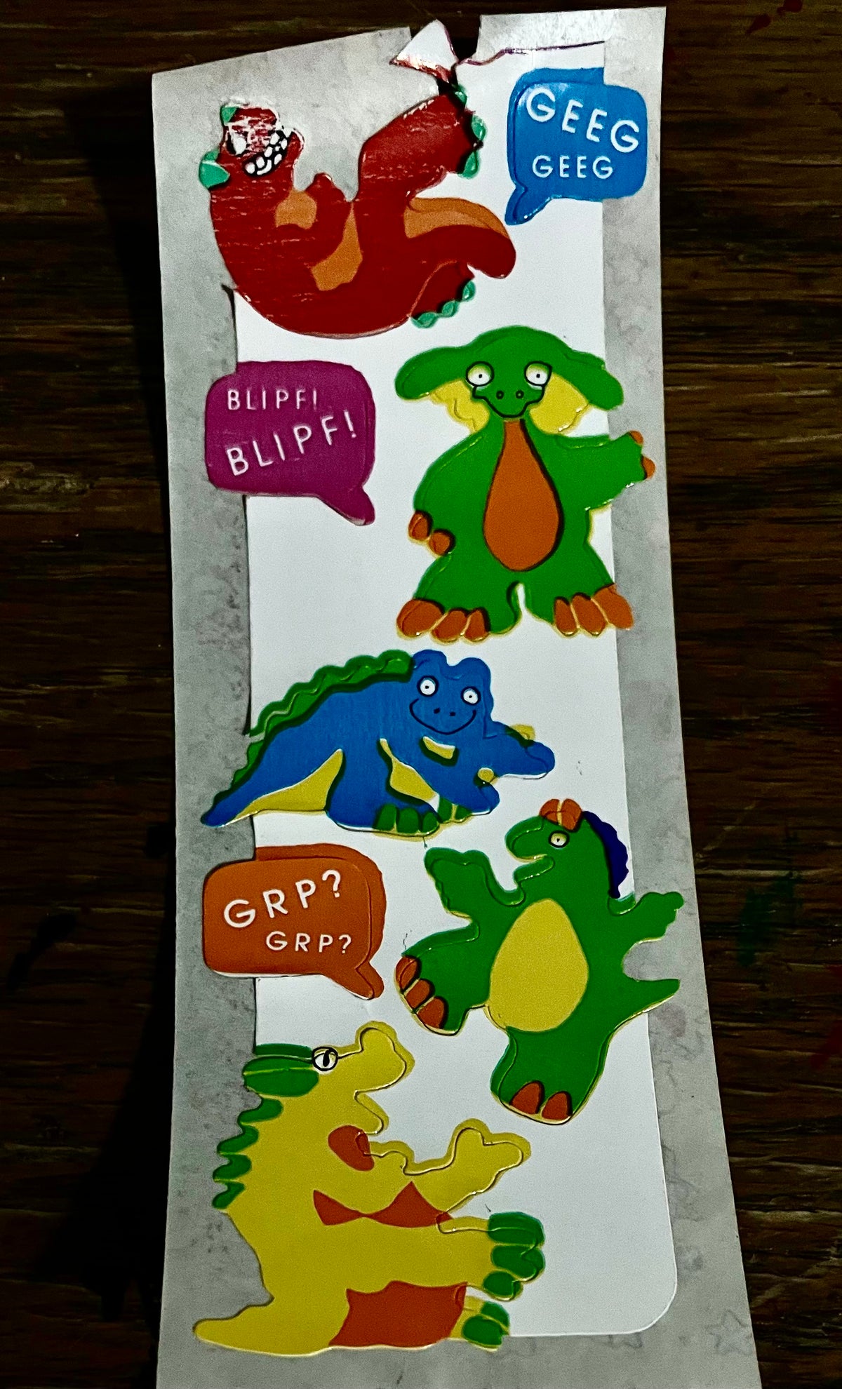 Legendary Mystical Creatures Stickers Treasure Chest