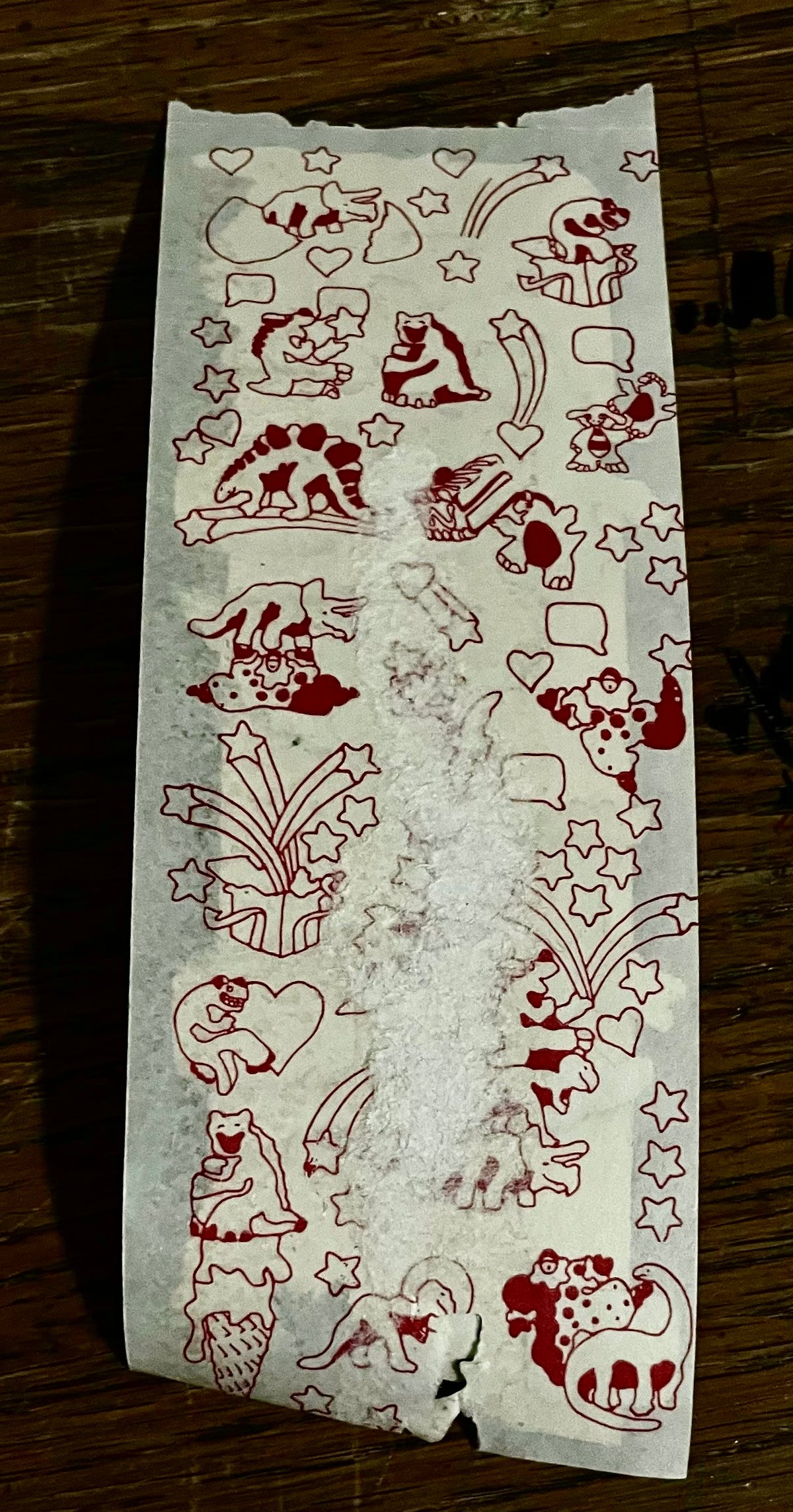 Legendary Mystical Creatures Stickers Treasure Chest