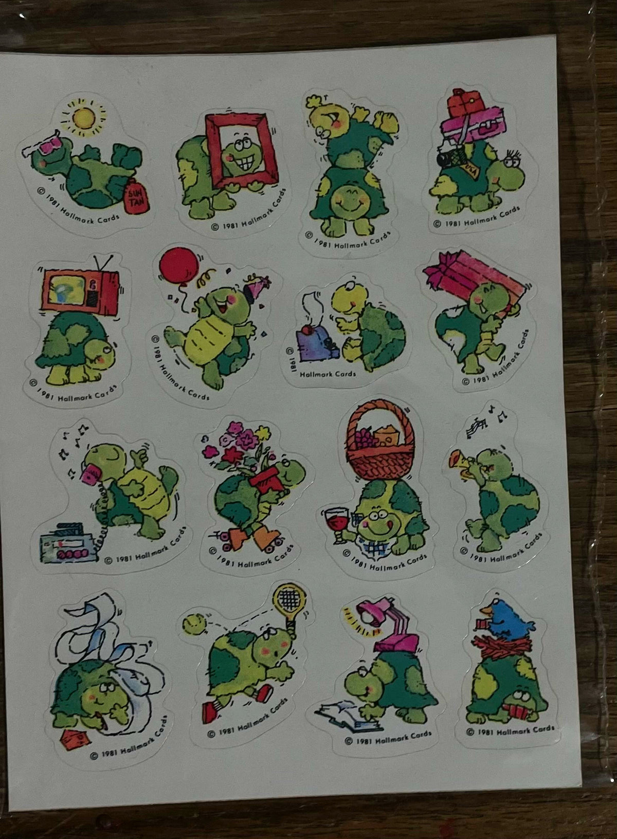 Classic Smiling Through the Fun Stickers Treasure Chest