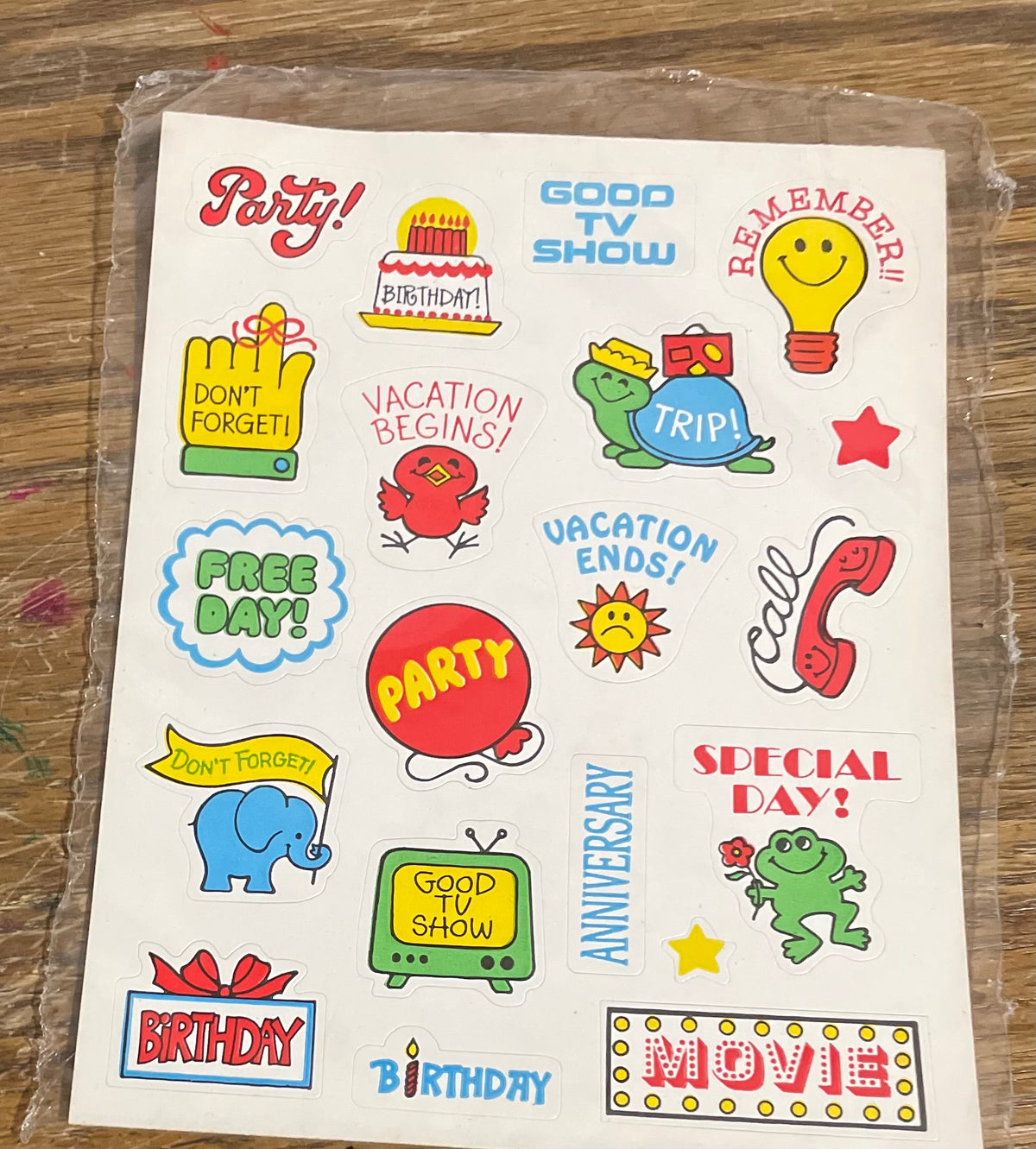 Legendary Calendar Stickers Treasure Chest